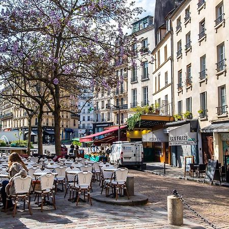 Loft Atypique Avec Terrasse, Calme Et Cosy Apartment Paris Exterior photo